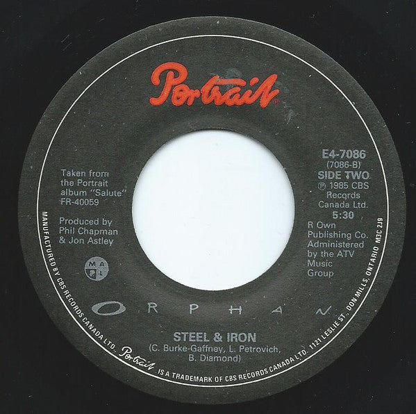 Orphan (2) : Lyin' To Me (7")