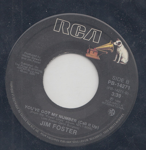 Jim Foster (6) : X-Ray Eyes (7")