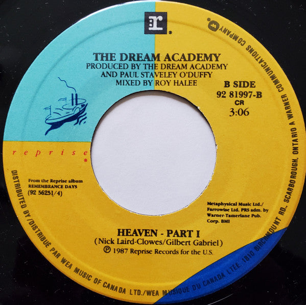 The Dream Academy : Indian Summer (7")