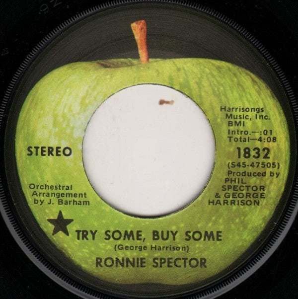Ronnie Spector : Try Some, Buy Some (7", Single, Los)