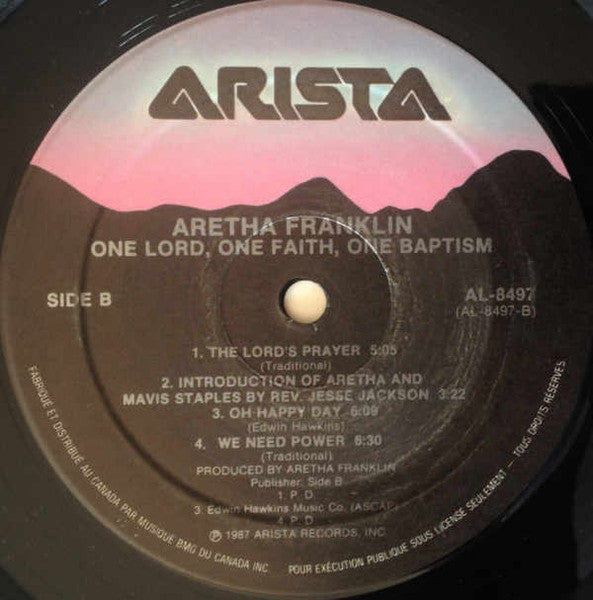 Aretha Franklin : One Lord, One Faith, One Baptism (2xLP, Album)
