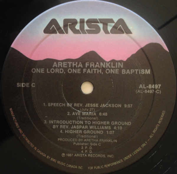 Aretha Franklin : One Lord, One Faith, One Baptism (2xLP, Album)