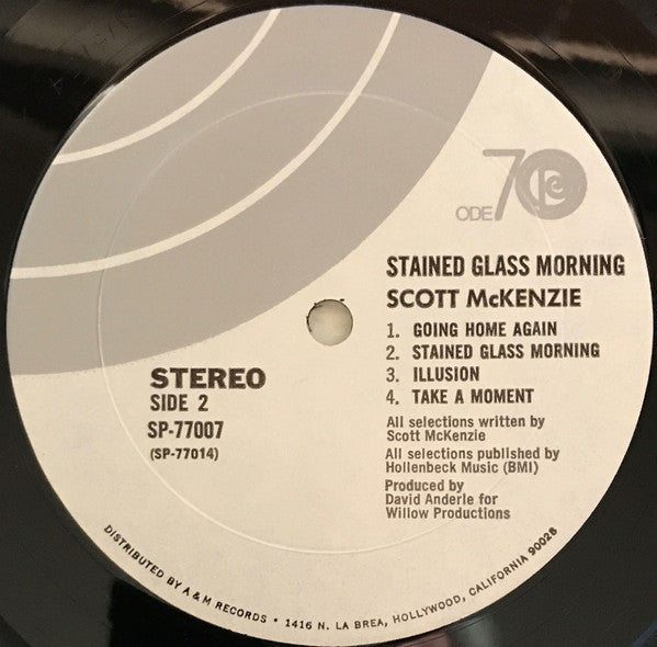 Scott McKenzie : Stained Glass Morning (LP, Album, Mon)