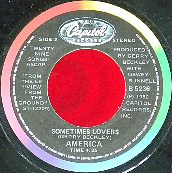 America (2) : The Border (7", Single)