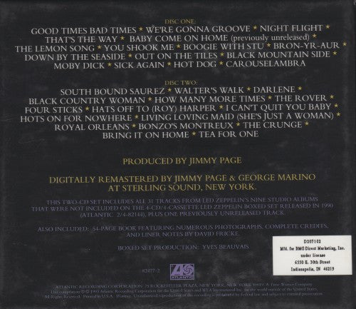 Led Zeppelin : Boxed Set2 (2xCD, Comp, RM + Box, Club)