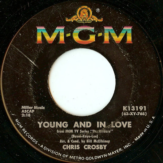 Chris Crosby : Young And In Love (7")