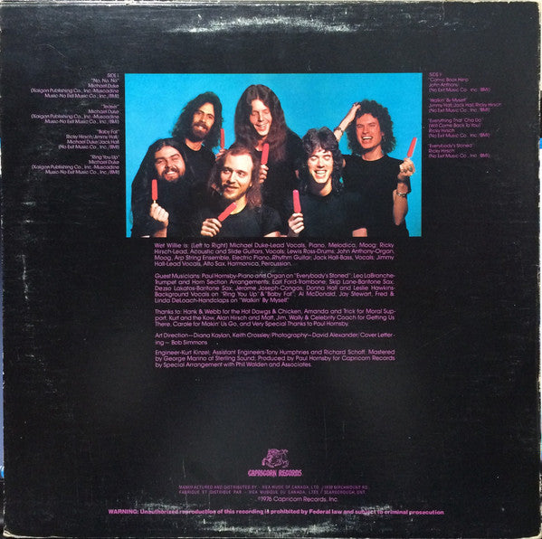 Wet Willie : The Wetter The Better (LP, Album)