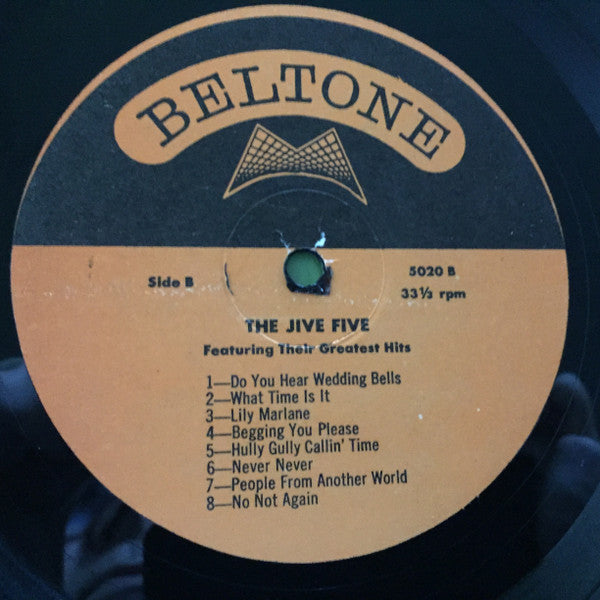 The Jive Five : Featuring Their Greatest Hits (LP, Comp)
