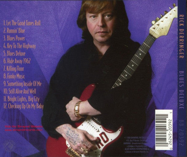 Rick Derringer : Blues Deluxe (CD)
