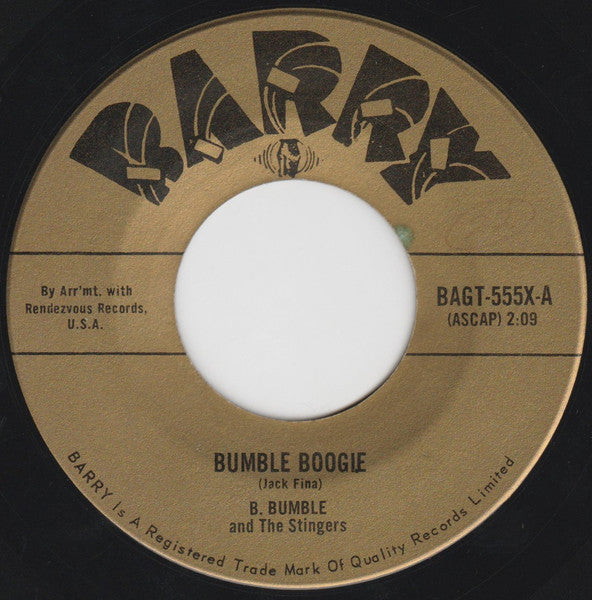 B. Bumble & The Stingers : Bumble Boogie / Nut Rocker (7", Single)