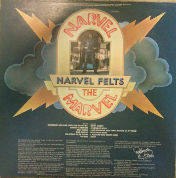 Narvel Felts : Narvel The Marvel (LP, Album)