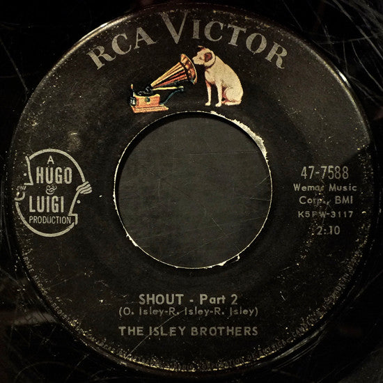 The Isley Brothers : Shout (7", Single, Roc)
