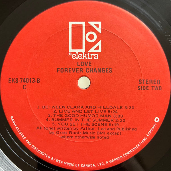 Love : Forever Changes (LP, Album, RE, Don)