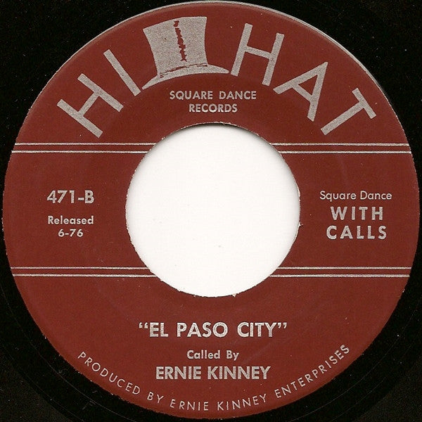 Del Kacher, Ernie Kinney : El Paso City (7")