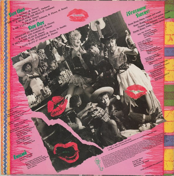 ¡Screamin' Sirens!* : ¡Fiesta! (LP, Album)