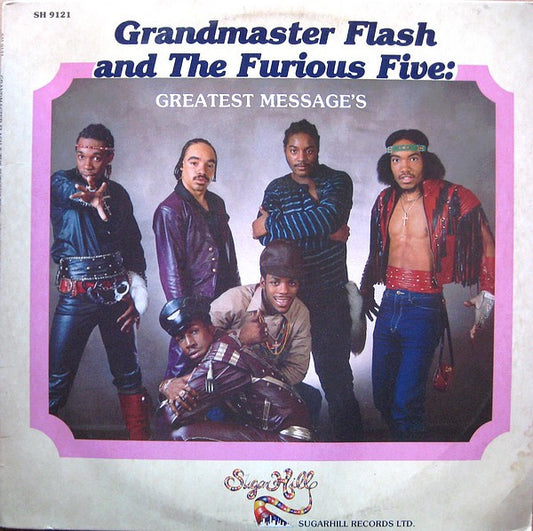 Grandmaster Flash & The Furious Five : Greatest Messages (LP, Comp)