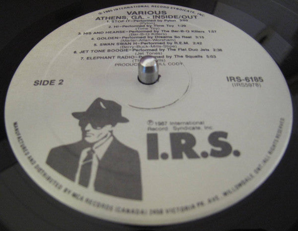Various : Music From The Movie, "Athens, GA - Inside/Out" (LP, Comp)