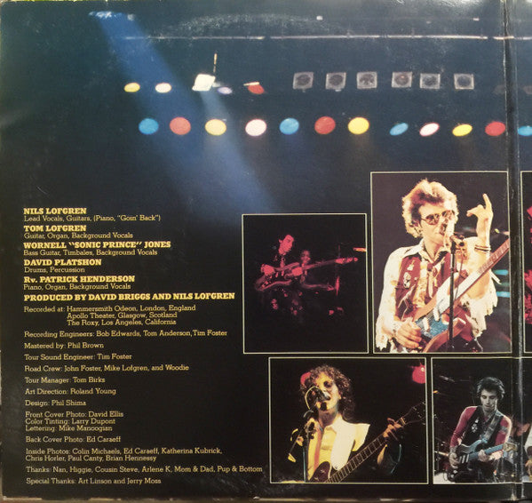 Nils Lofgren : Night After Night (2xLP, Album, Gat)