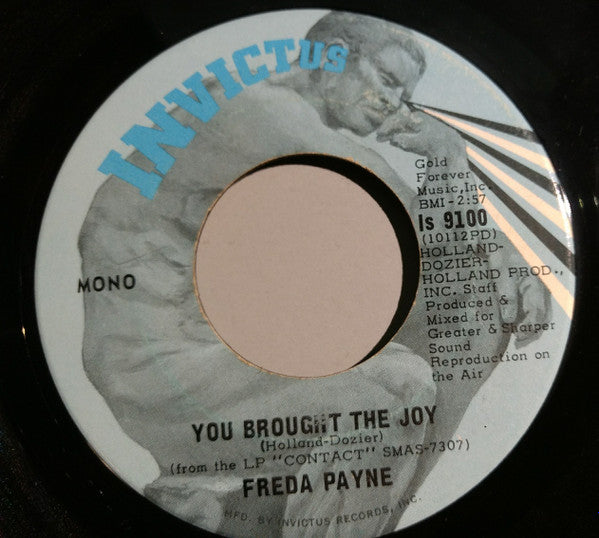 Freda Payne : You Brought The Joy (7", Mono)
