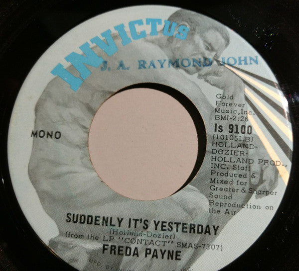 Freda Payne : You Brought The Joy (7", Mono)
