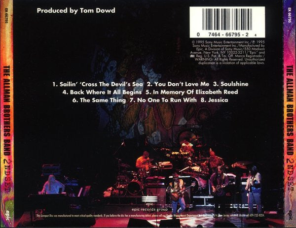 The Allman Brothers Band : 2nd Set (An Evening With The Allman Brothers Band) (CD, Album)