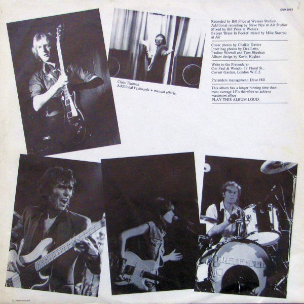 The Pretenders : Pretenders (LP, Album, Imp)