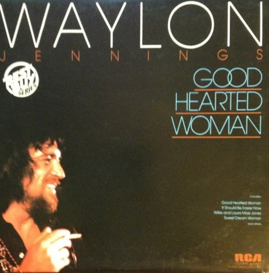 Waylon Jennings : Good Hearted Woman (LP, Album, RE)
