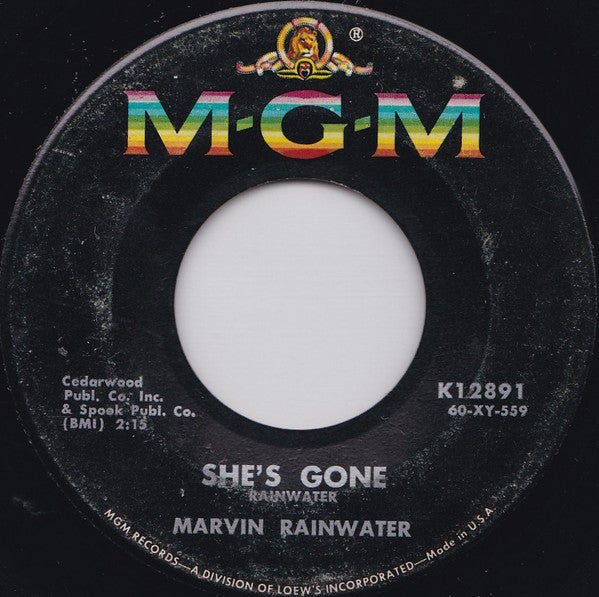 Marvin Rainwater : Hard Luck Blues / She's Gone (7", Single)