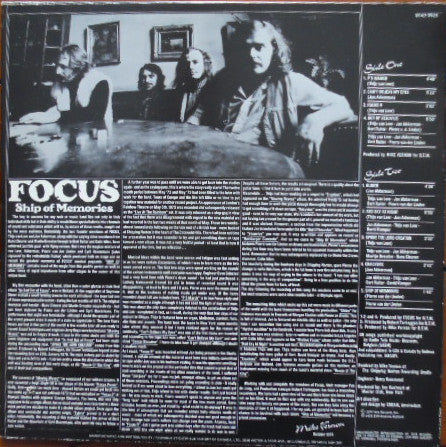 Focus (2) : Ship Of Memories (LP, Album)