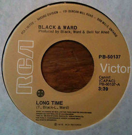 Black & Ward : Long Time / Restless (7")