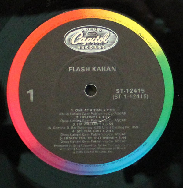 Flash Kahan : Flash Kahan (LP, Album)