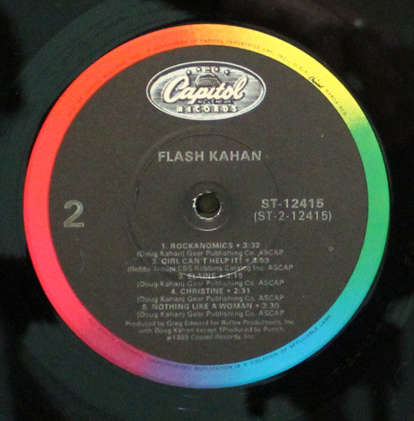Flash Kahan : Flash Kahan (LP, Album)