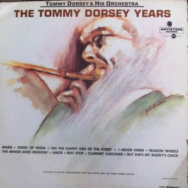 Tommy Dorsey And His Orchestra : The Tommy Dorsey Years (LP, Comp, Mono)