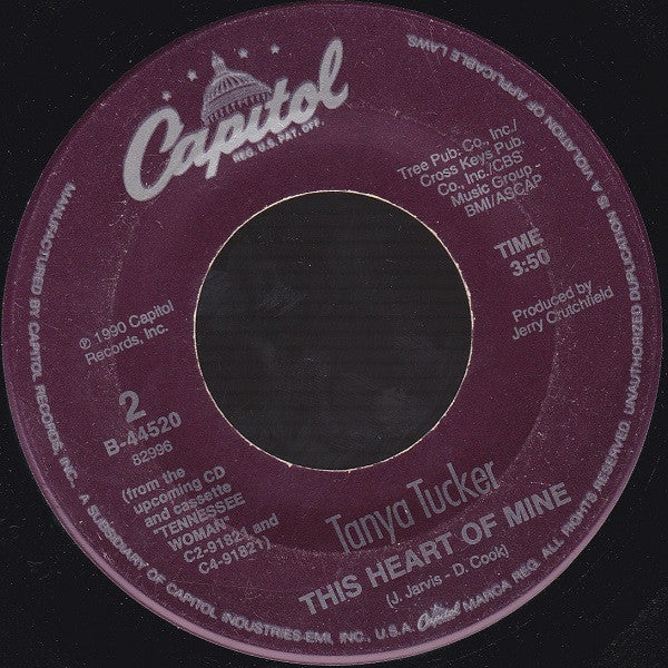 Tanya Tucker : Walking Shoes (7", Single)