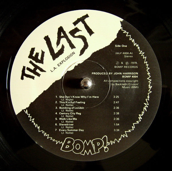 The Last : L.A. Explosion ! (LP, Album)
