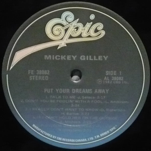 Mickey Gilley : Put Your Dreams Away (LP, Album)
