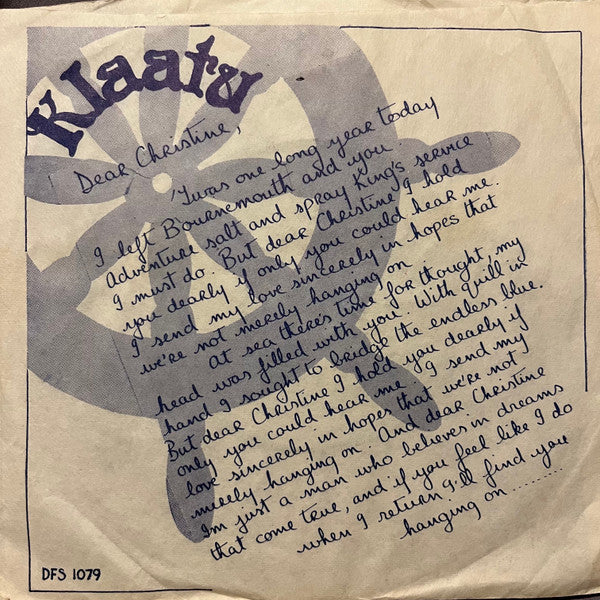 Klaatu : Dear Christine (7", Single)
