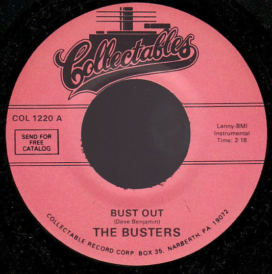 The Busters (2) : Bust Out / Astronaut's (7", Single, RE)
