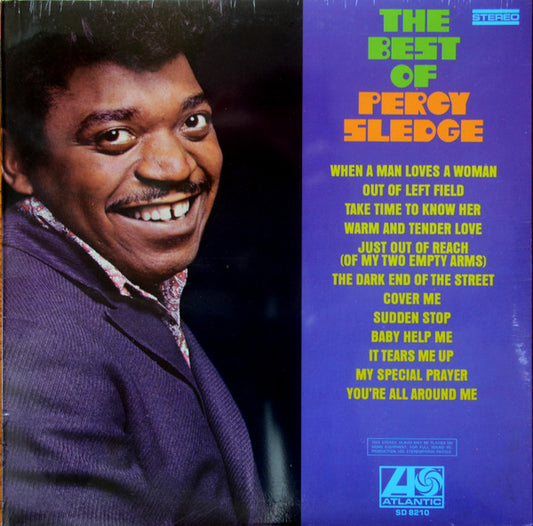 Percy Sledge : The Best Of Percy Sledge (LP, Comp, RE)