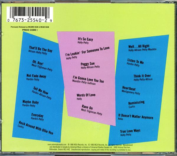 Buddy Holly : From The Original Master Tapes (CD, Comp, RE, RM)