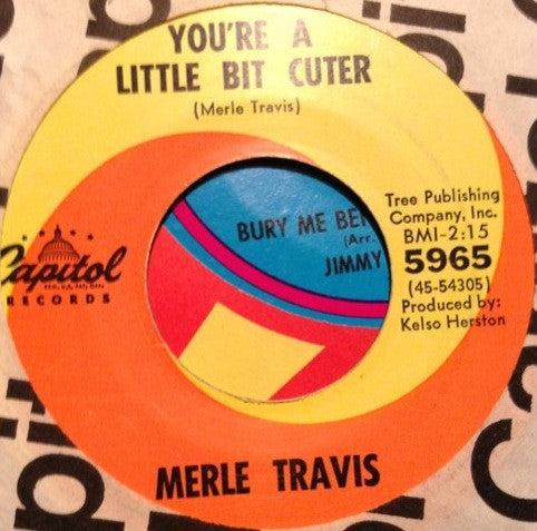 Merle Travis : Country Joe (7", Single)