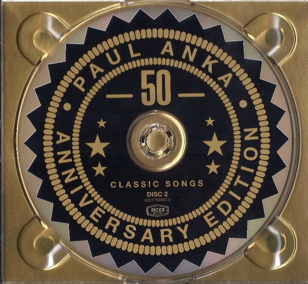 Paul Anka : Classic Songs My Way (2xCD, Album, Comp, Dig)