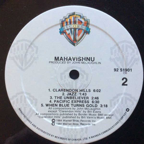 Mahavishnu Orchestra : Mahavishnu (LP, Album)