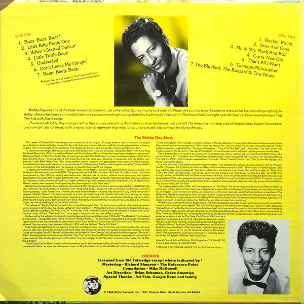 Bobby Day : The Best Of Bobby Day (LP, Comp)