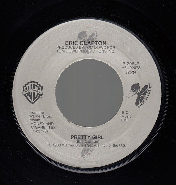 Eric Clapton : The Shape You're In/Pretty Girl (7", Single)
