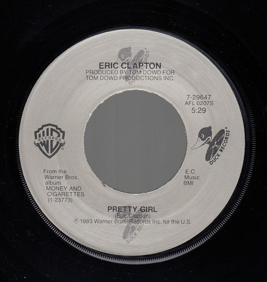 Eric Clapton : The Shape You're In/Pretty Girl (7", Single)