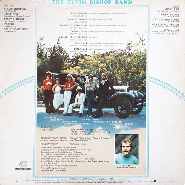 Elvin Bishop : Hometown Boy Makes Good! (LP, Album)