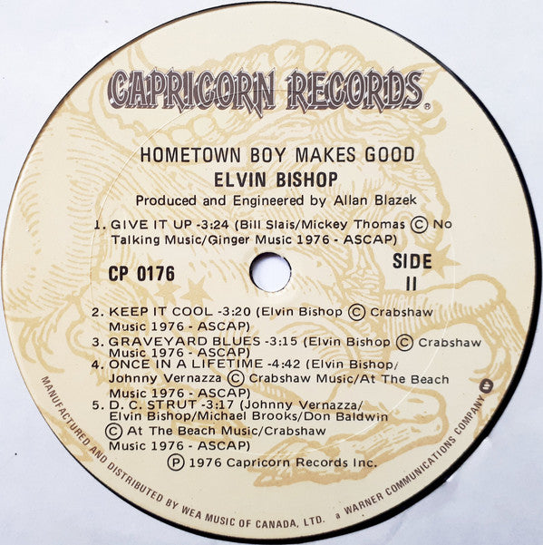 Elvin Bishop : Hometown Boy Makes Good! (LP, Album)