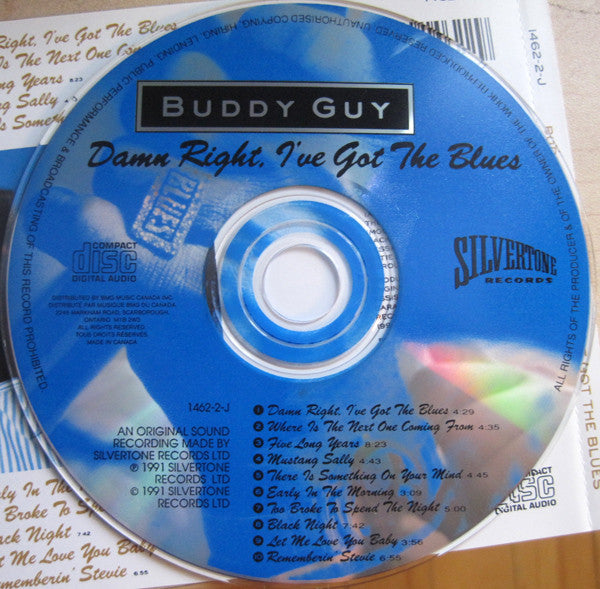 Buddy Guy : Damn Right, I've Got The Blues (CD, Album)