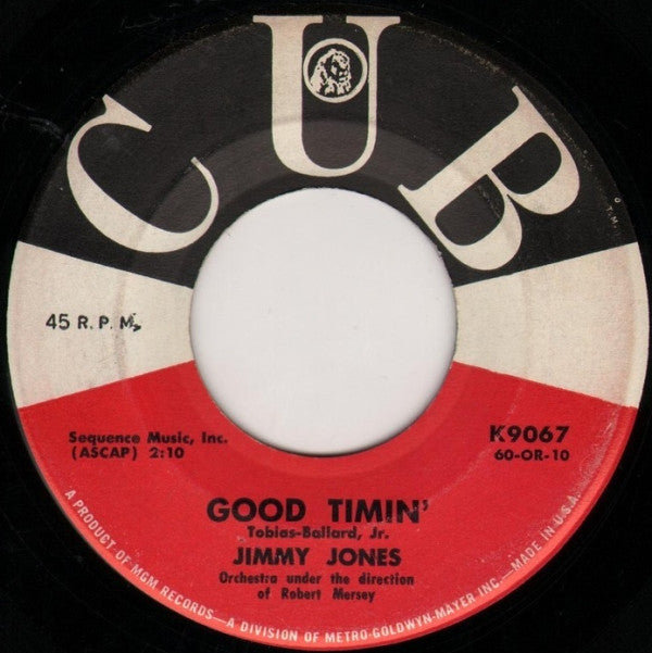 Jimmy Jones : Good Timin' / My Precious Angel (7", Single)